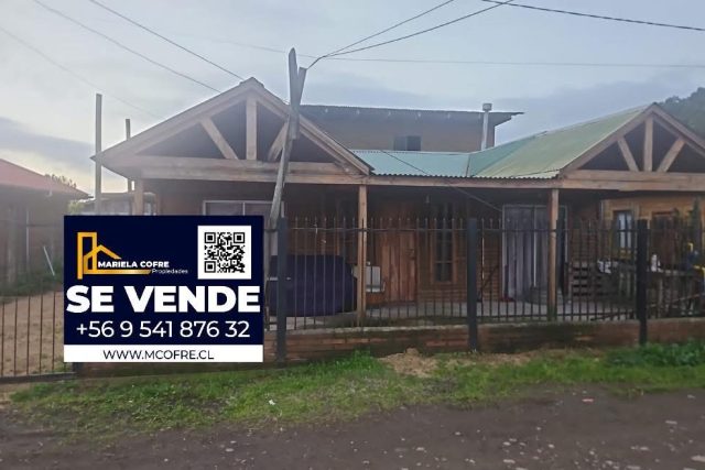 ————📍——Gran Oportunidad en Iloca Centro , VII región Maule , Curicó !– Casa + 4 Cabañas con mobiliario incluido